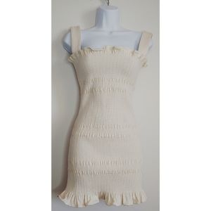 Capulet Viviane smocked mini dress small